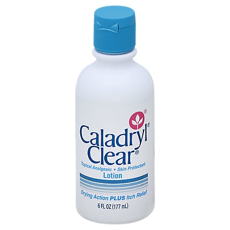 slide 1 of 1, Caladryl Clear Lotion Itch Relief, 6 fl oz