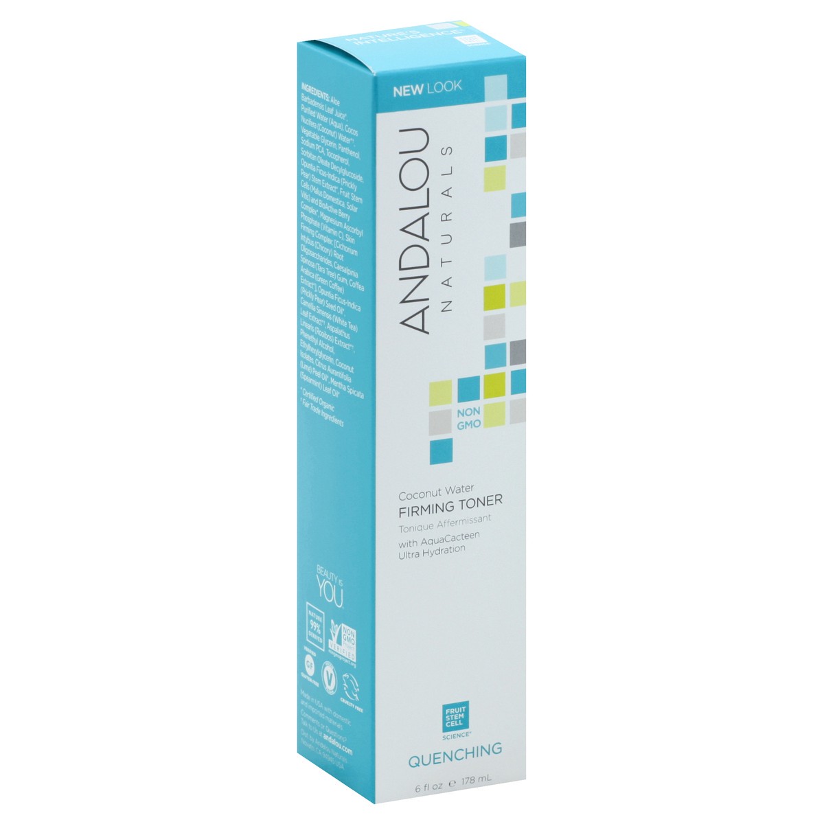 slide 7 of 7, Andalou Naturals Toner Firming Coconut Water, 6 fl oz