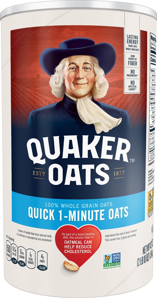 slide 2 of 5, Quaker Oats, 42 oz