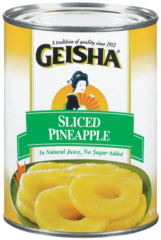 slide 1 of 1, Geisha Pineapple Slice, 20 oz