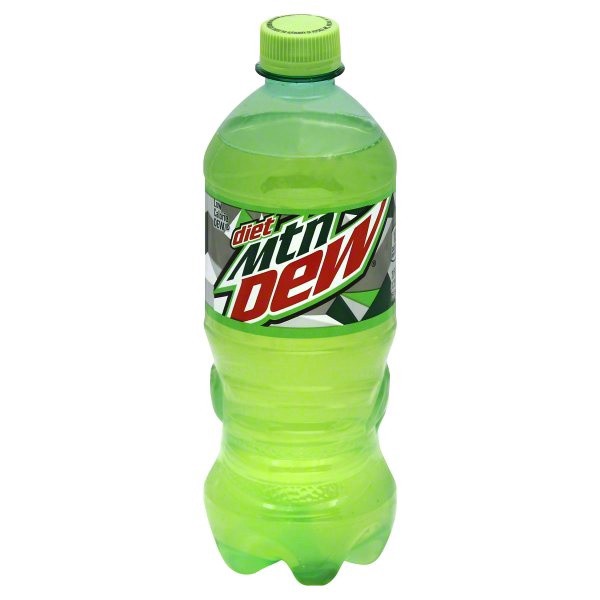 slide 1 of 2, Diet Mountain Dew - 20 oz, 24 ct; 20 oz