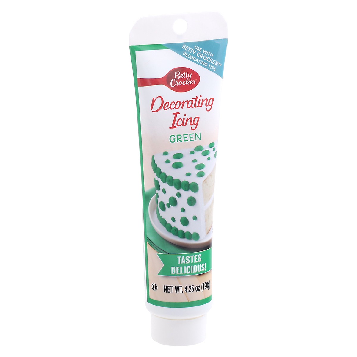 slide 8 of 9, Betty Crocker Green Decorating Icing 4.25 oz, 4.25 oz