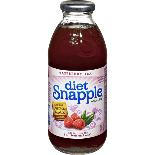 slide 3 of 19, Snapple Diet Raspberry Tea, 4 ct