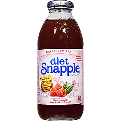 slide 13 of 19, Snapple Diet Raspberry Tea, 4 ct