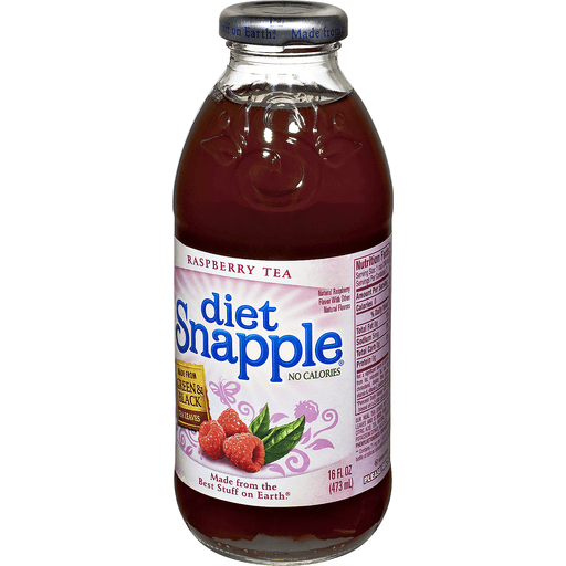 slide 5 of 19, Snapple Diet Raspberry Tea, 4 ct