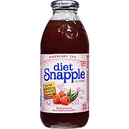 slide 6 of 19, Snapple Diet Raspberry Tea, 4 ct