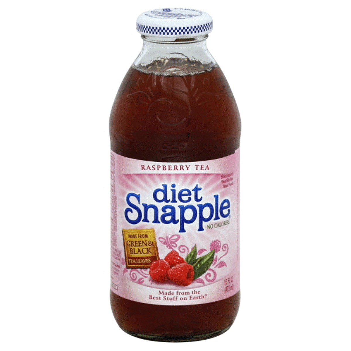 slide 1 of 19, Snapple Diet Raspberry Tea, 4 ct