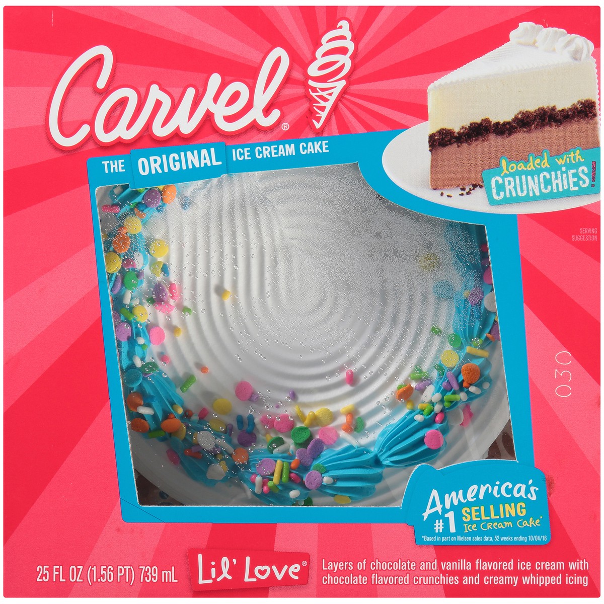 slide 5 of 11, Carvel Lil' Love The Original Ice Cream Cake 4-25 fl. oz. Boxes, 5.13 lb