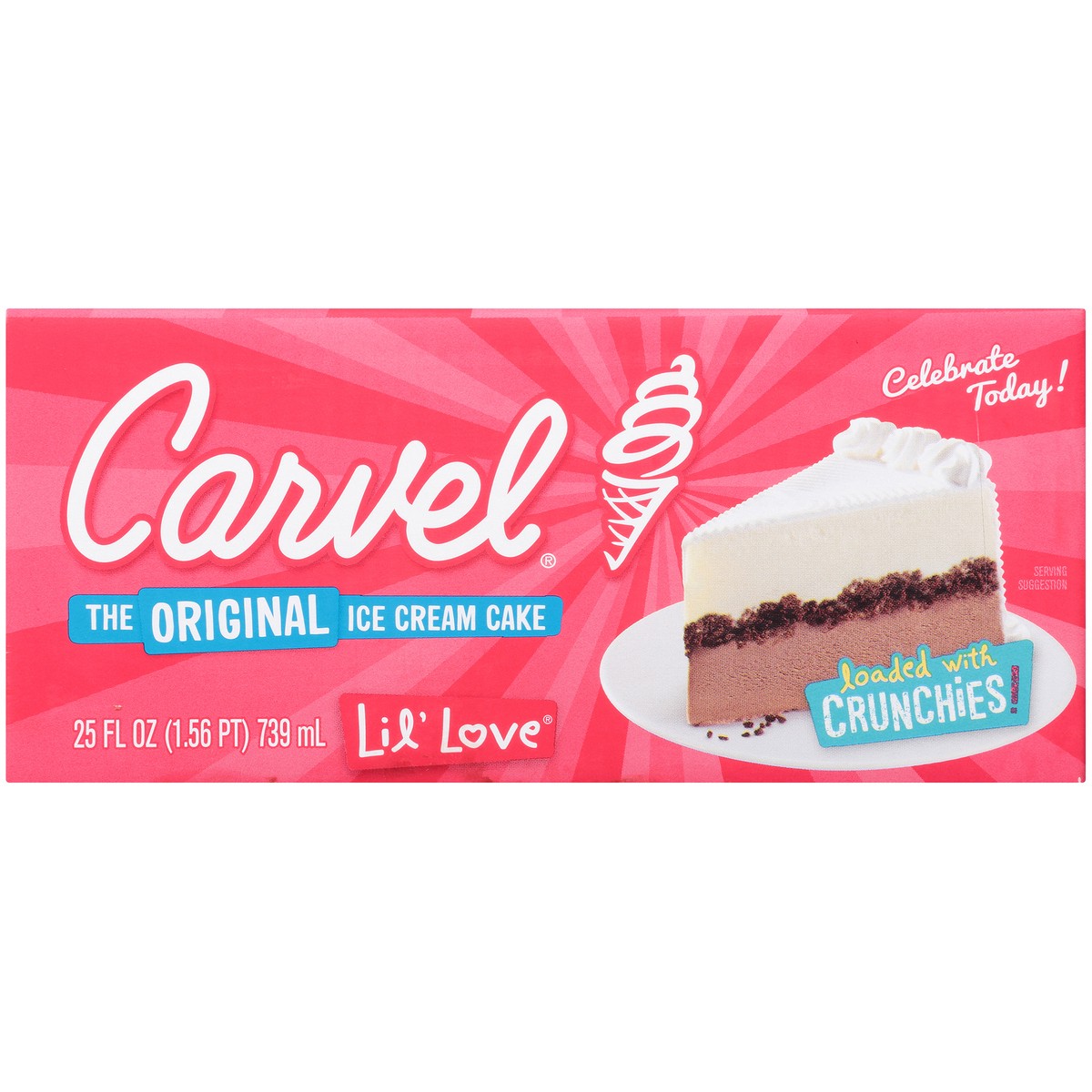 slide 7 of 11, Carvel Lil' Love The Original Ice Cream Cake 4-25 fl. oz. Boxes, 5.13 lb