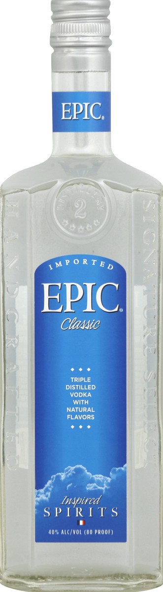 slide 2 of 2, Epic Classic Vodka, 750 ml