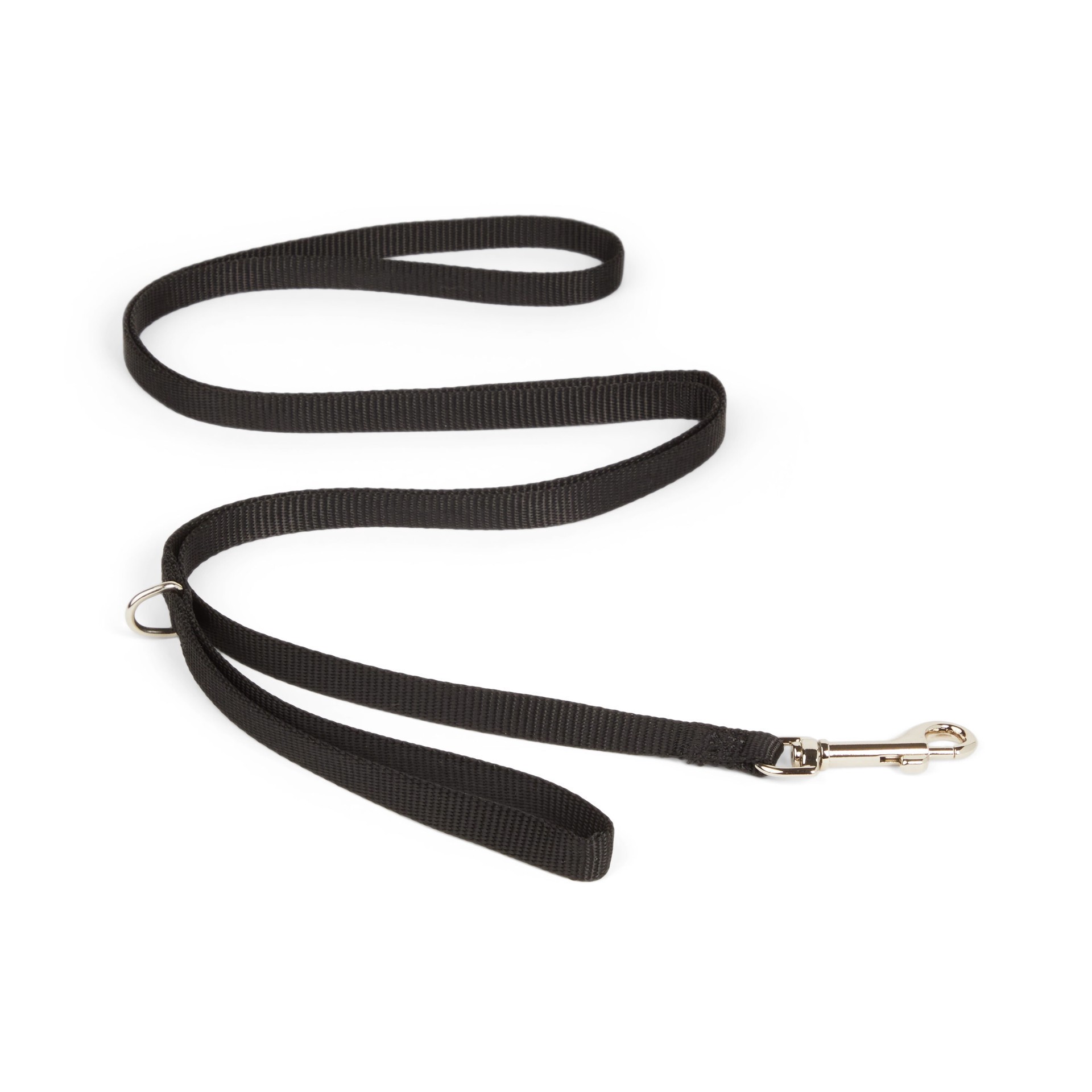 slide 5 of 6, YOULY Black Dog Lead 6 ft, X-Small, XS