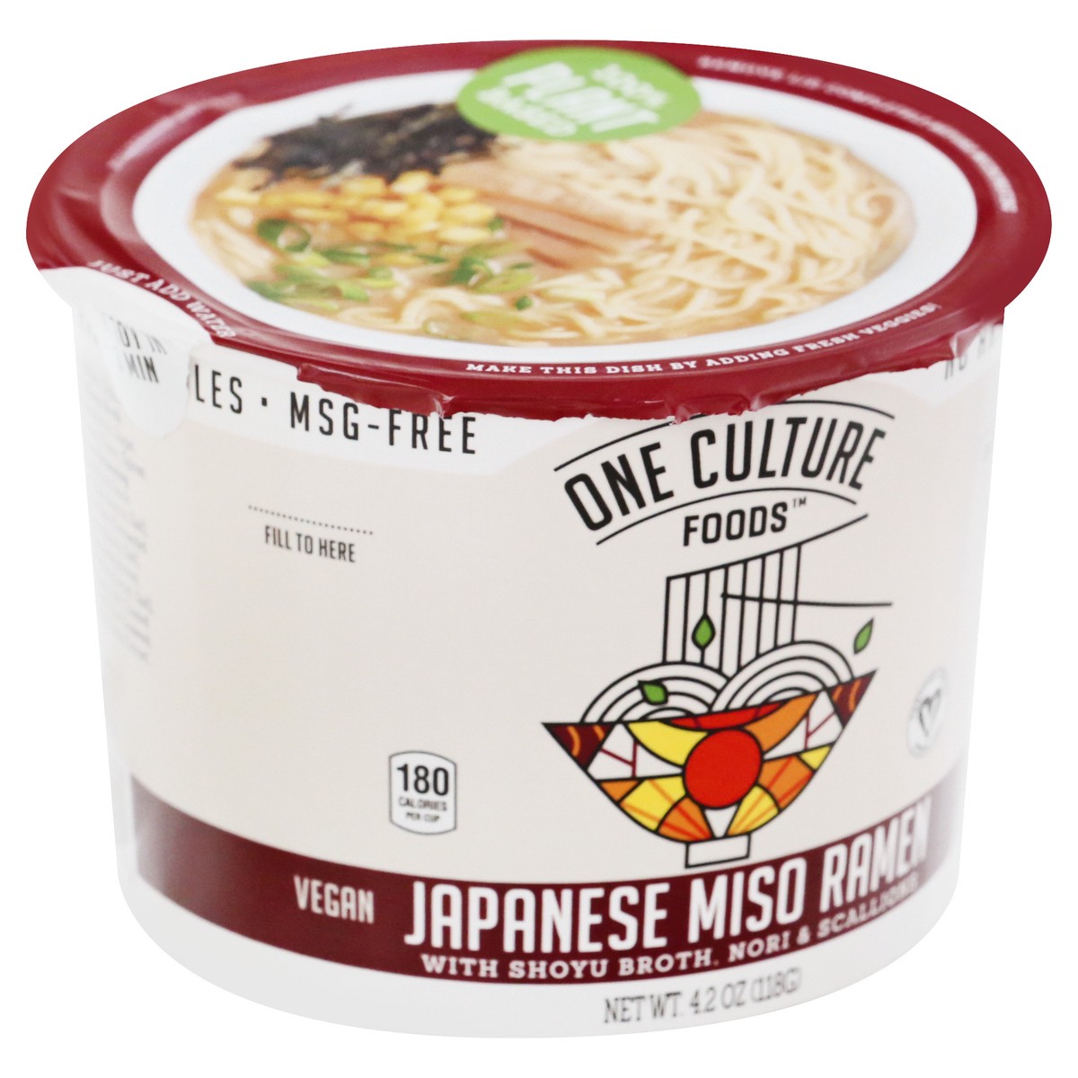 slide 2 of 9, One Culture Foods Japanese Miso Ramen 4.2 oz, 4.2 oz