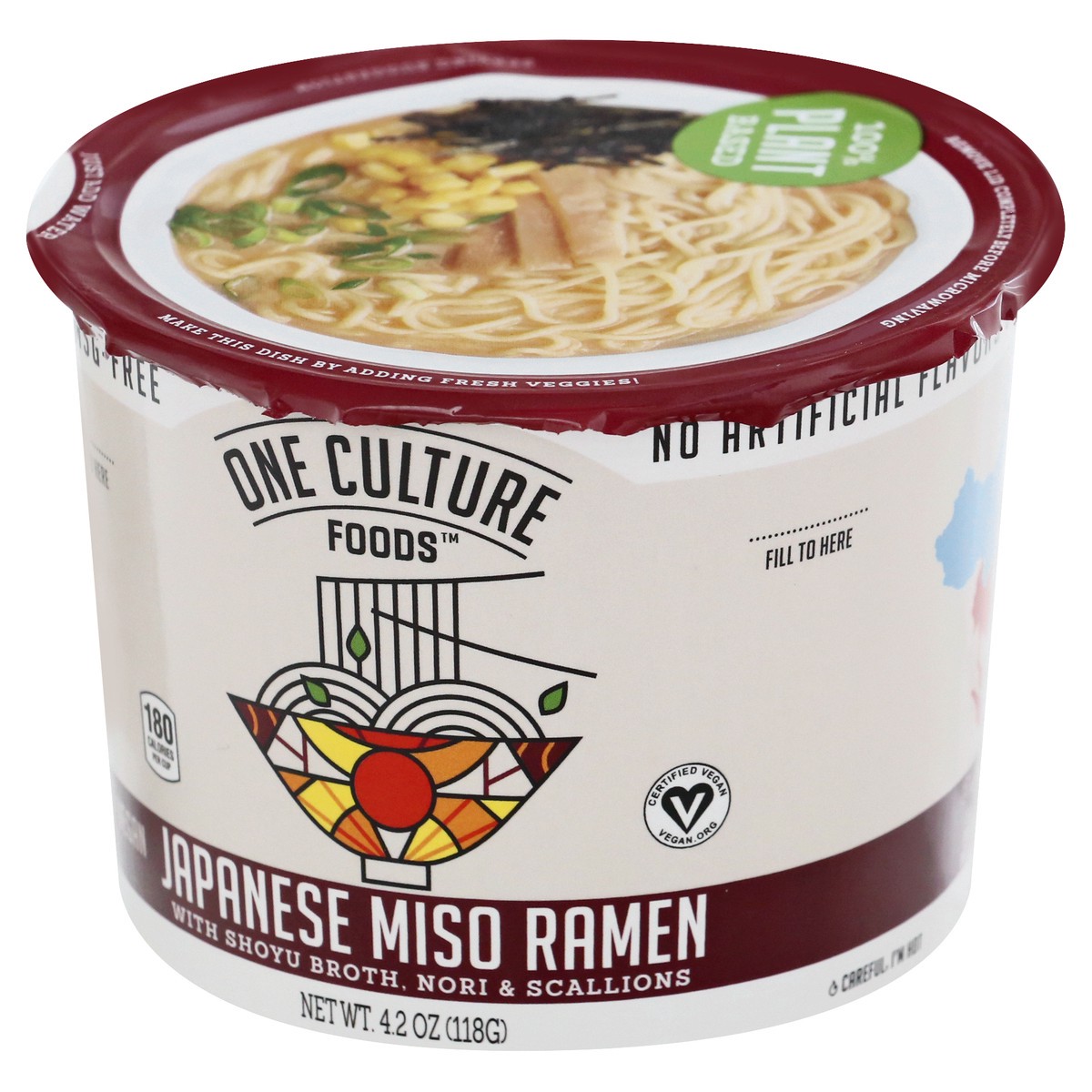 slide 6 of 9, One Culture Foods Japanese Miso Ramen 4.2 oz, 4.2 oz