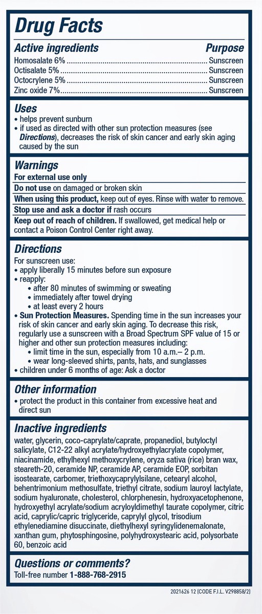 slide 7 of 7, CeraVe Broad Spectrum SPF 30 Sheer Hydrating Face & Body Sunscreen 3 fl oz, 3 fl oz