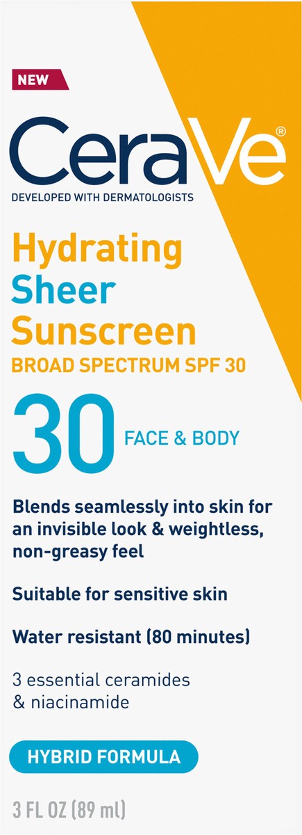 Hydrating Sheer Sunscreen Broad Spectrum SPF 30