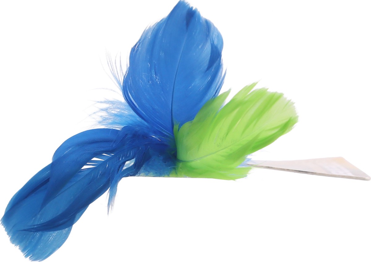 slide 3 of 9, JW Flutter-Ee Feathers Telescopic Wand 1 ea Card, MED