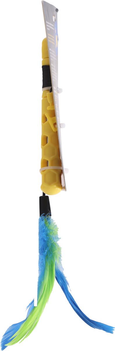 slide 6 of 9, JW Flutter-Ee Feathers Telescopic Wand 1 ea Card, MED