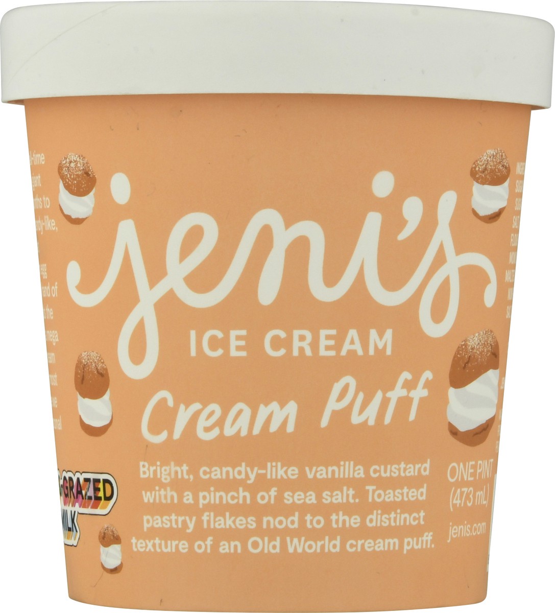slide 6 of 9, Jeni's Cream Puff Ice Cream 1 pt, 1 pint