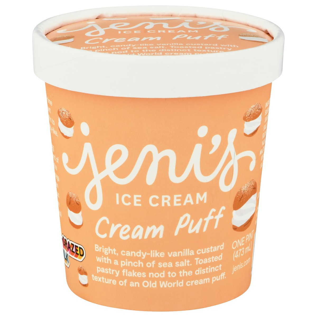 slide 1 of 9, Jeni's Cream Puff Ice Cream 1 pt, 1 pint