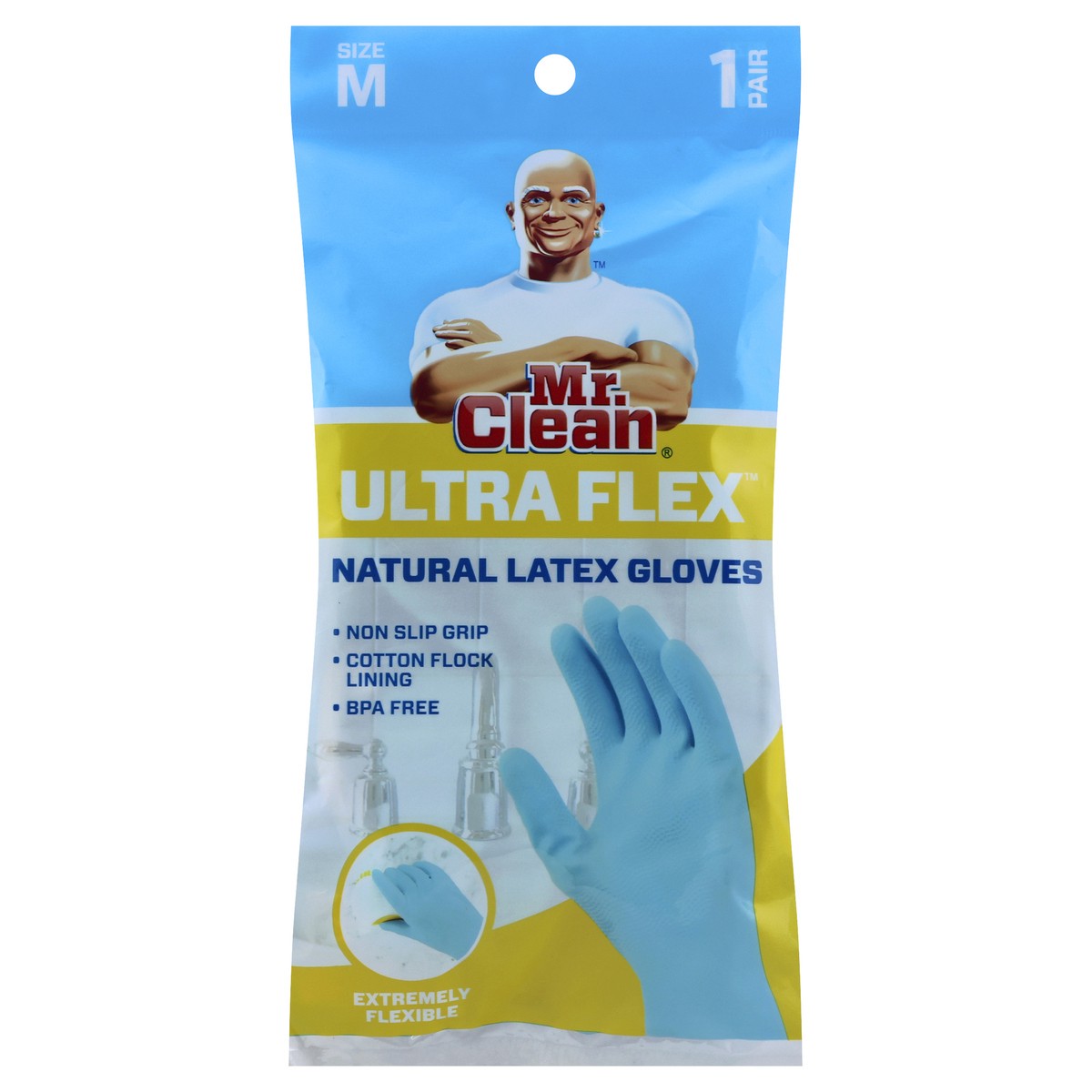 slide 2 of 3, Mr. Clean Gloves 1 ea, 1 ct