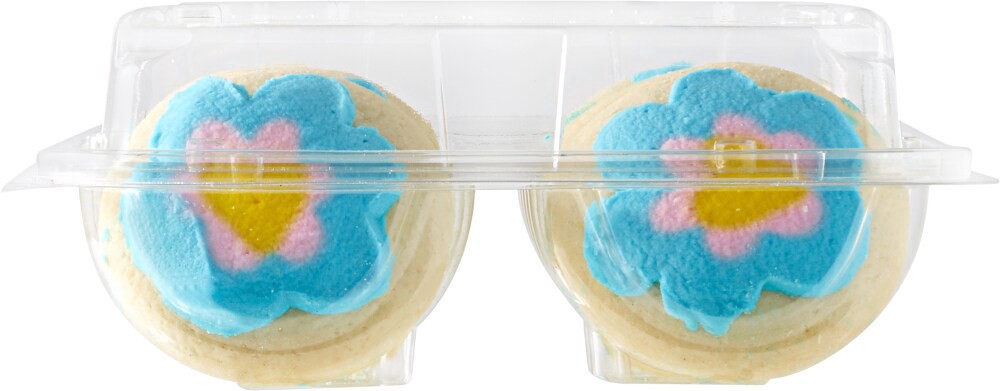 slide 2 of 2, Bakery Fresh Goodness Vanilla Frosted Cookies - Flowery Spring, 13. 5 oz