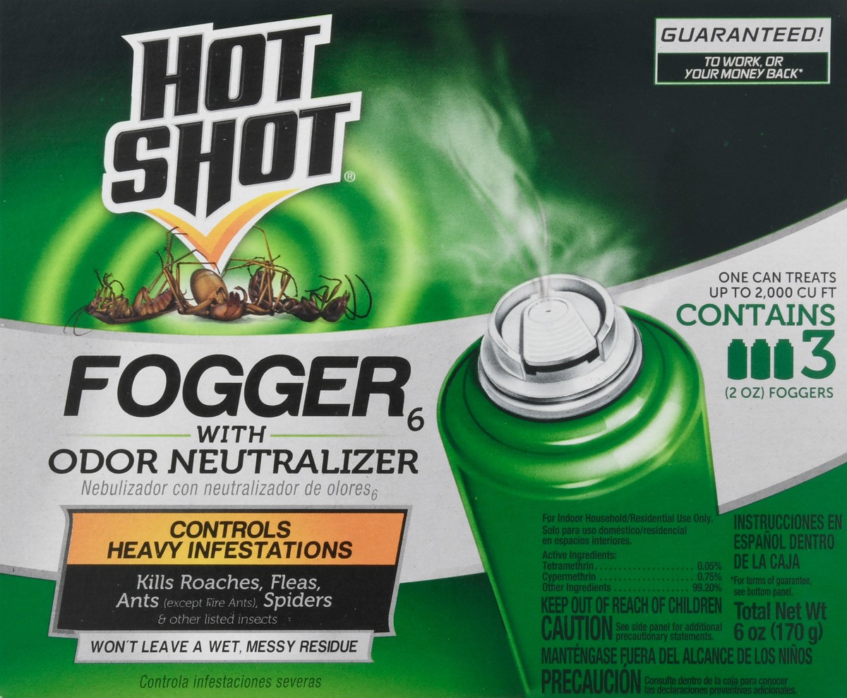 slide 2 of 9, Hot Shot Indoor Fogger 2Oz, 6 oz