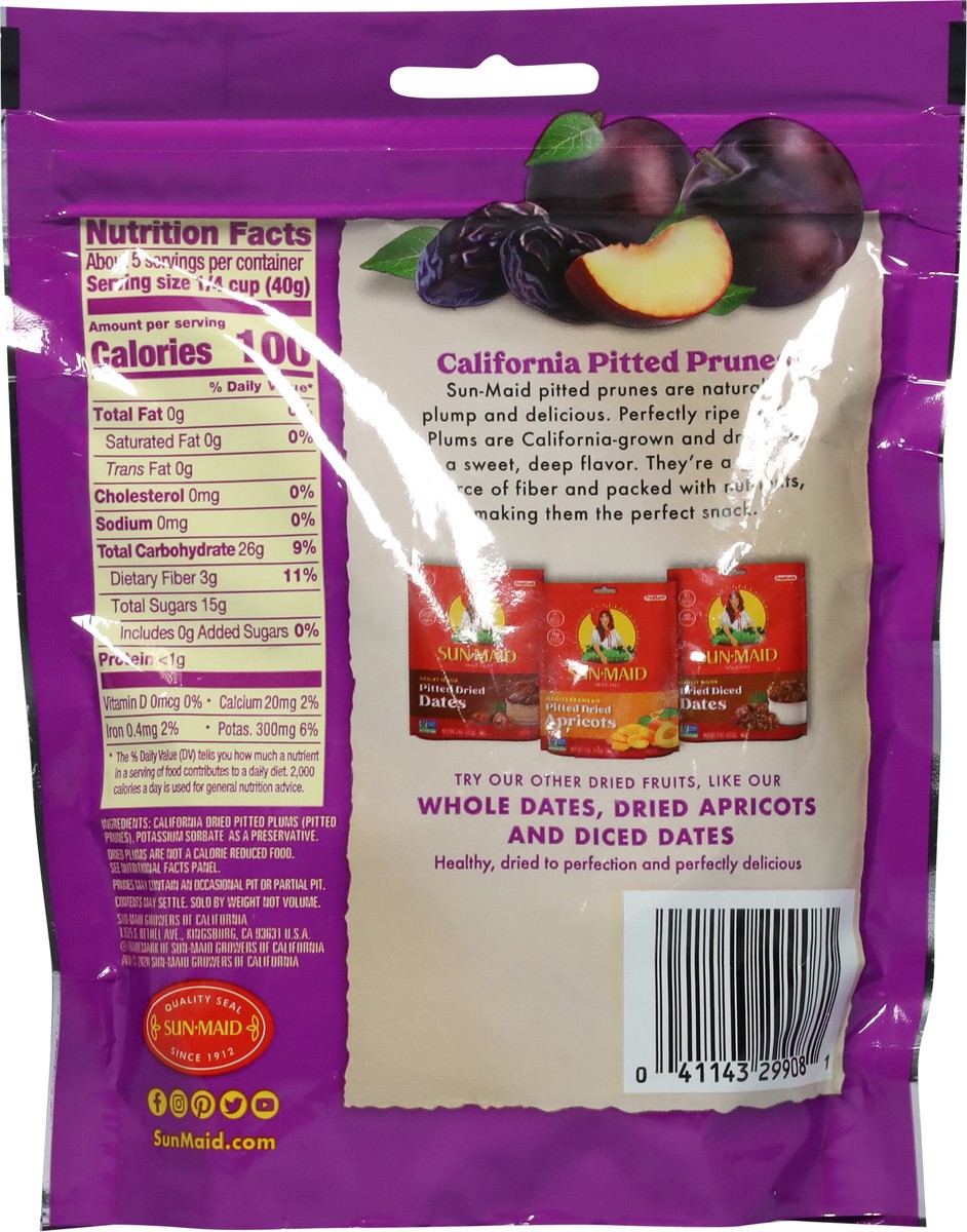 slide 7 of 11, Sun-Maid California Whole Pitted Prune 7oz Fresh-Lock Zipper Resealable Stand-Up Bag, 7 oz