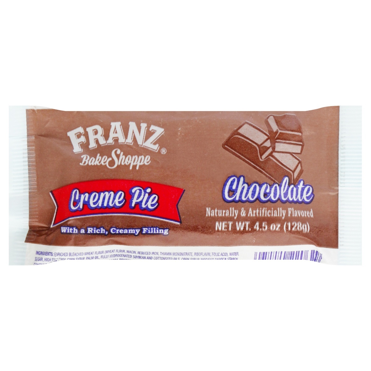 slide 1 of 1, Franz Bake Shoppe Cream Pie Chocolate, 4.5 oz