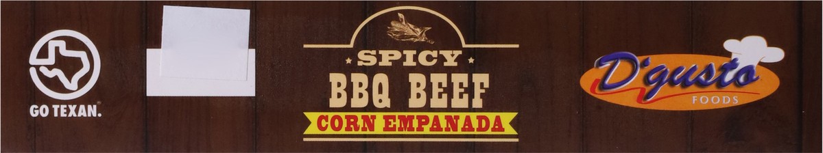 slide 9 of 9, D'gusto Foods Spicy BBQ Beef Corn Empanada 4 ea, 4 ct