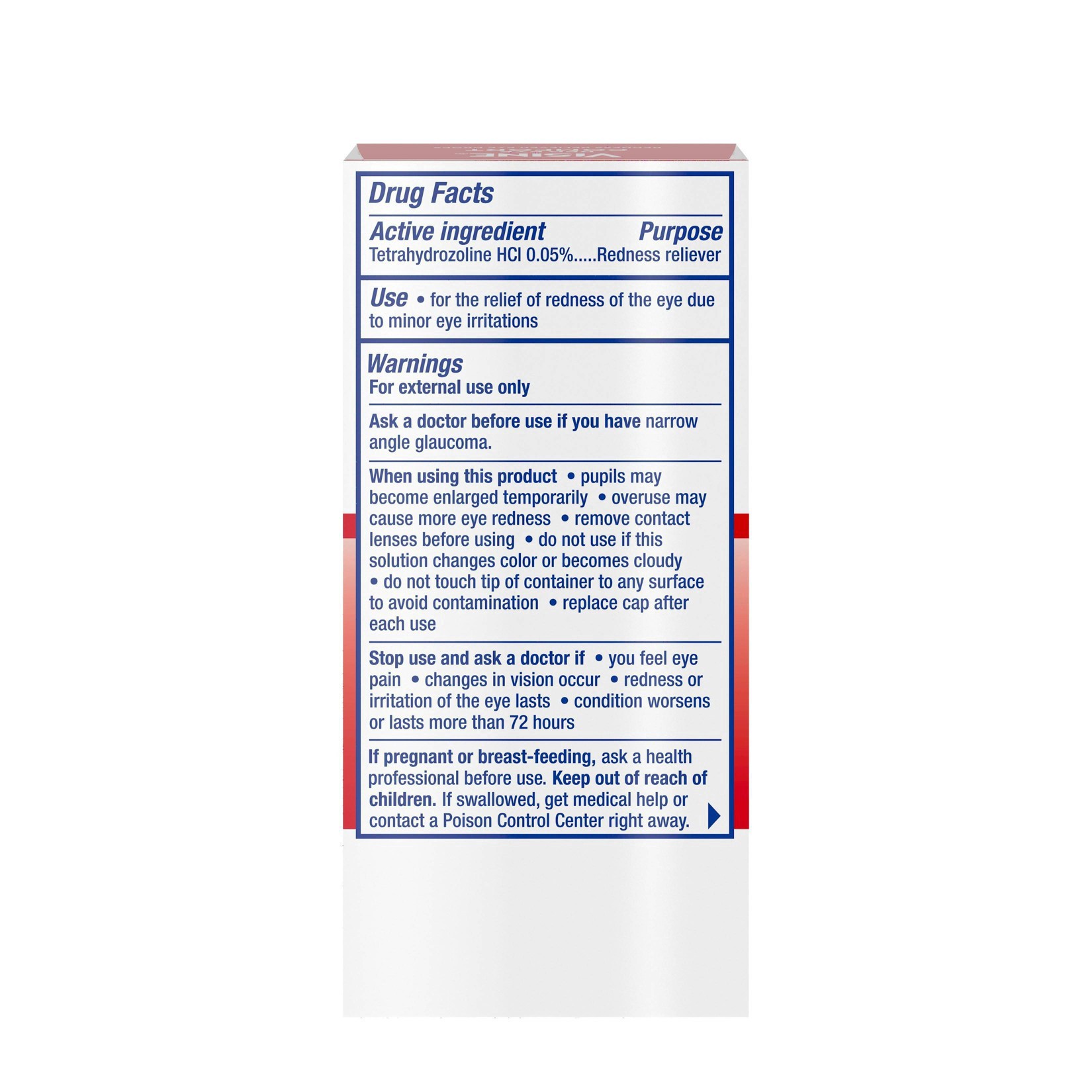 slide 22 of 28, VISINE Original Redness Relief Eye Drops, 0.5 Fl. Oz, 0.50 fl oz