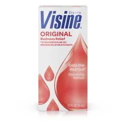 VISINE Original Redness Relief Eye Drops, 0.5 Fl. Oz
