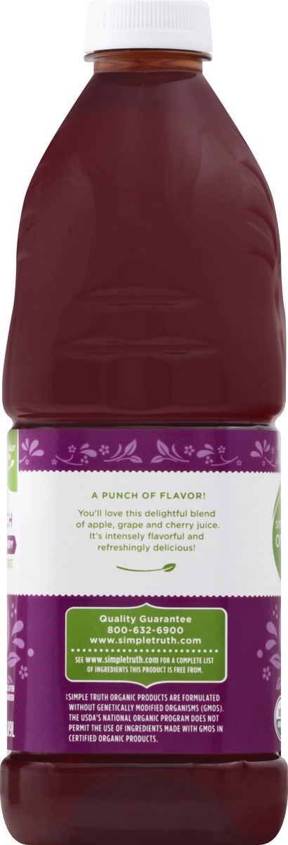 slide 9 of 10, Simple Truth Organic Fruit Punch - 64 fl oz, 64 fl oz