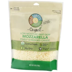 Full Circle Market Mozzarella Low-moisture Part-skim Finely Shredded Cheese