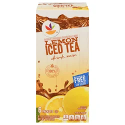 Giant Sugar Free Lemon Flavor Iced Tea Drink Mix Packets - 6 ct
