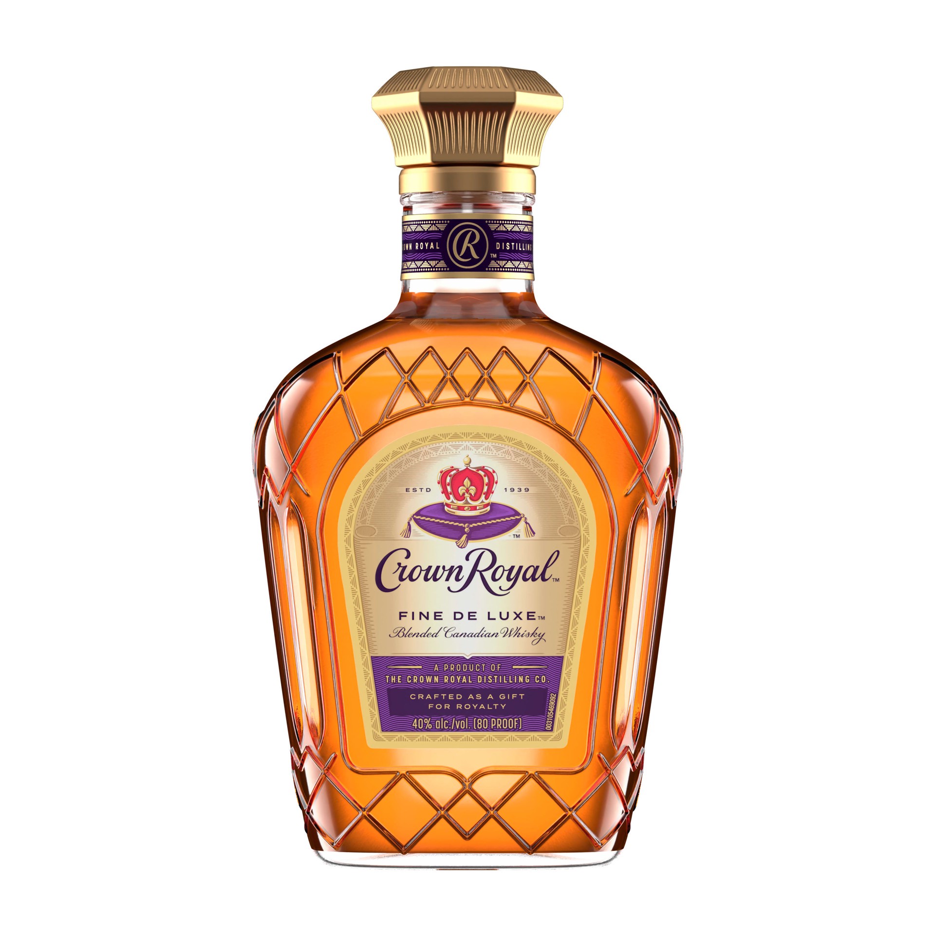 slide 1 of 10, Crown Royal Whisky Blended Canadian, 375 ml