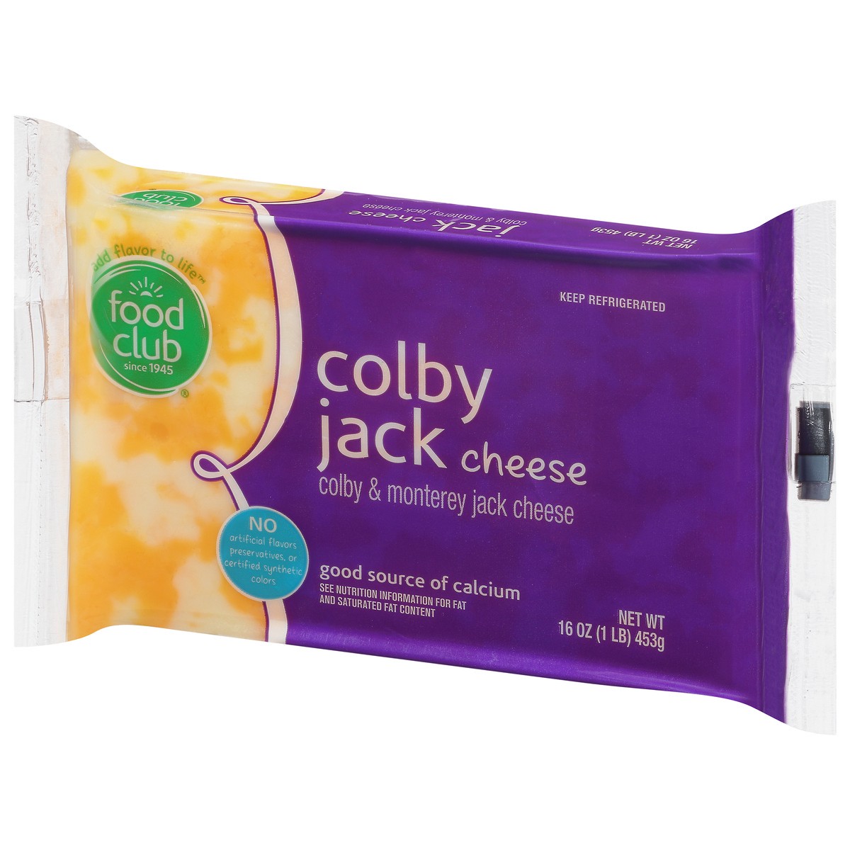 slide 3 of 11, Food Club Colby Jack Chunk Cheese, 16 oz