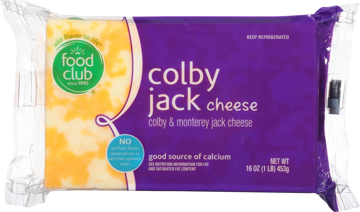 slide 9 of 11, Food Club Colby Jack Chunk Cheese, 16 oz