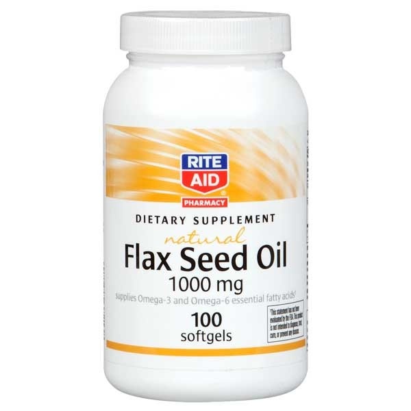 slide 1 of 1, Rite Aid Ra Flax Seed, 100 ct