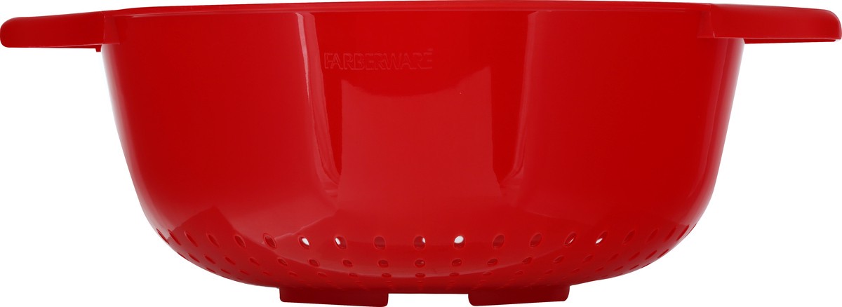 slide 5 of 9, Farberware Classic Red Bowl Colander, 1 ct