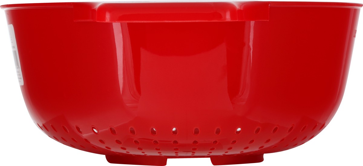slide 8 of 9, Farberware Classic Red Bowl Colander, 1 ct