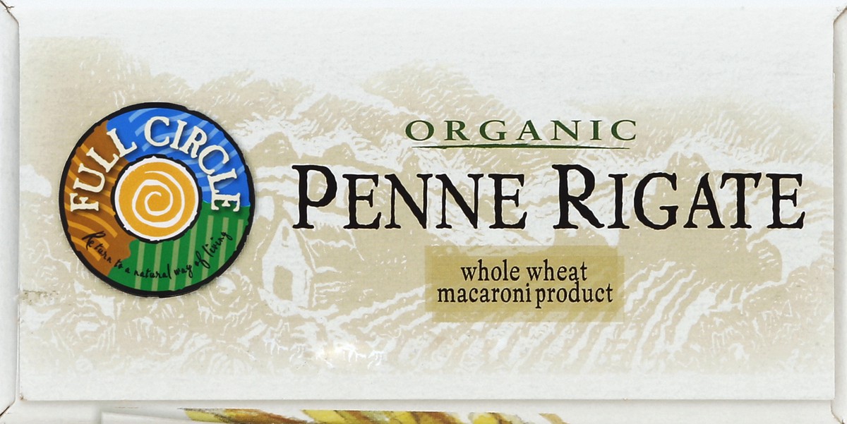 slide 3 of 6, Full Circle Market Organic Whole Wheat Penne Rigate, 12 oz