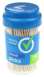 Simply Done Round Toothpicks