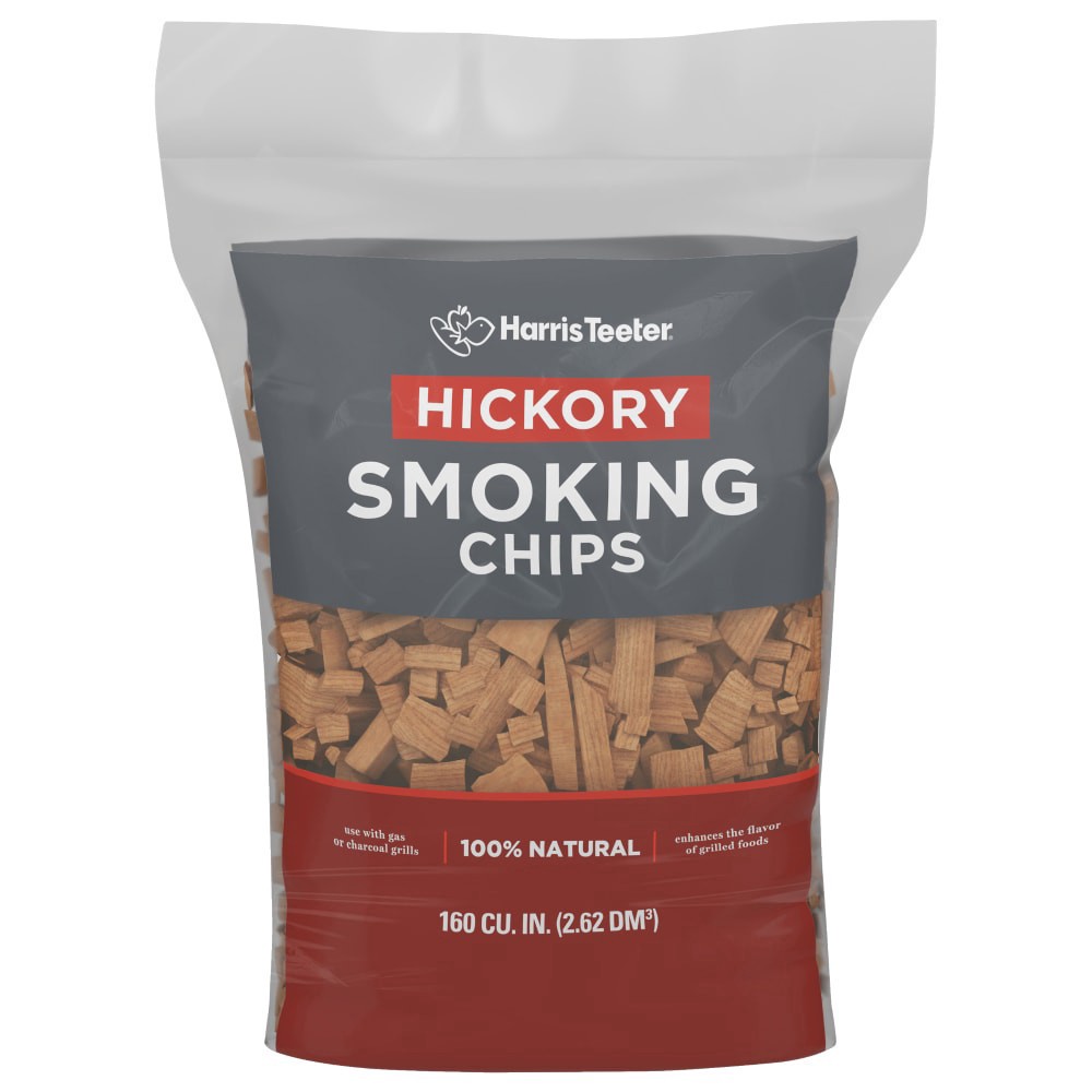 slide 2 of 6, Harris Teeter® Hickory Smoking Chips, 160 cu. in