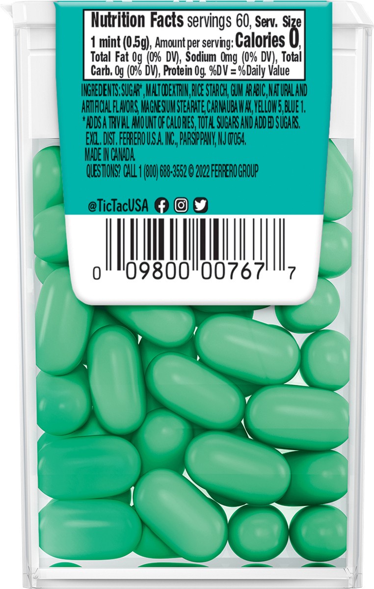 slide 6 of 7, Tic Tac Wintergreen Mints 1 oz, 1 oz