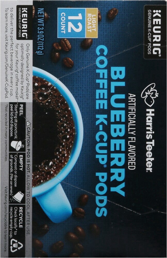 slide 2 of 4, Harris Teeter® Blueberry Coffee K-Cup® Pods, 12 ct