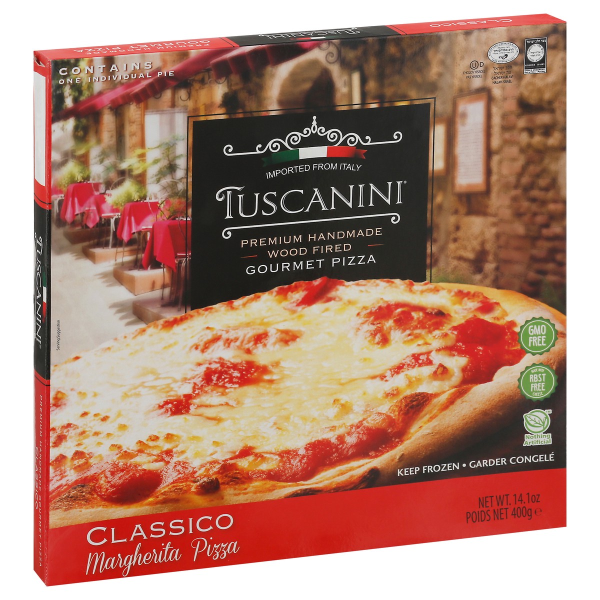 slide 2 of 9, Tuscanini® frozen classico margherita pizza, 14.1 oz