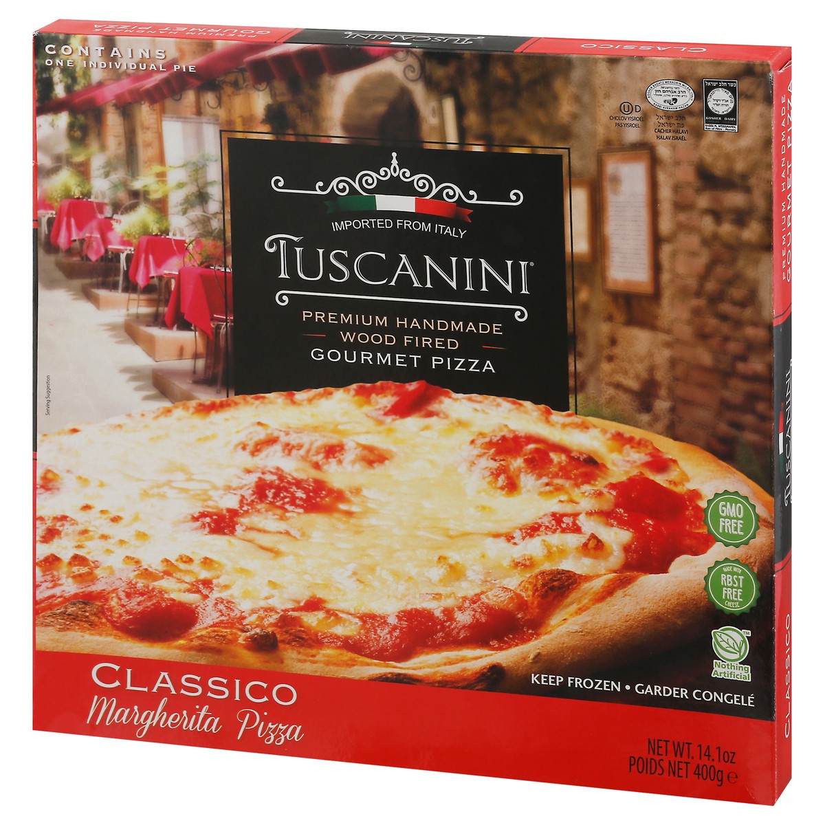 slide 8 of 9, Tuscanini® frozen classico margherita pizza, 14.1 oz