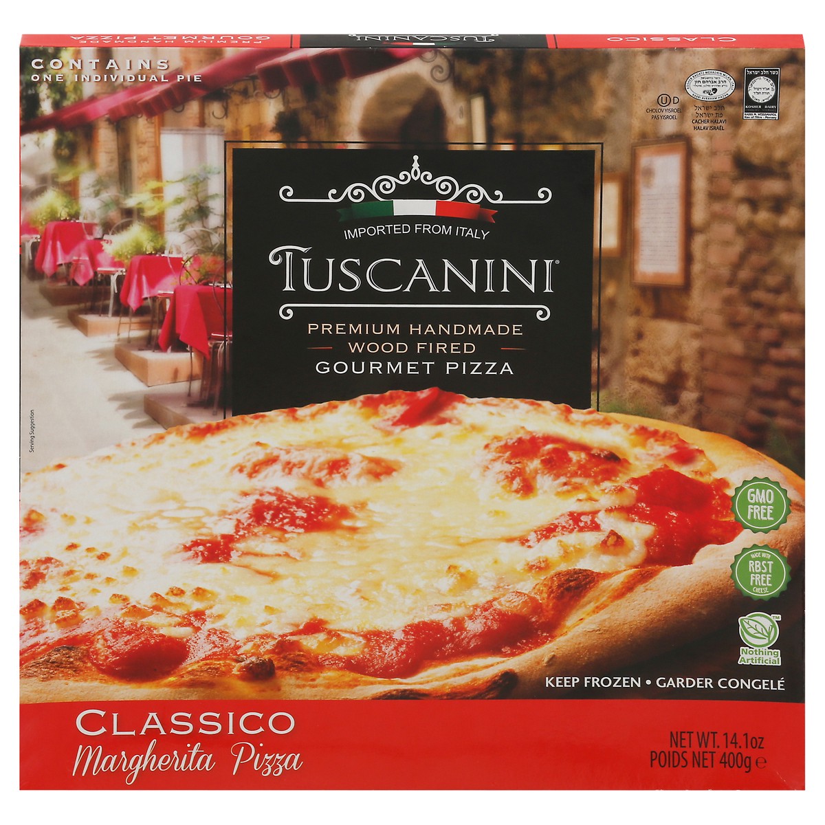 slide 1 of 9, Tuscanini® frozen classico margherita pizza, 14.1 oz