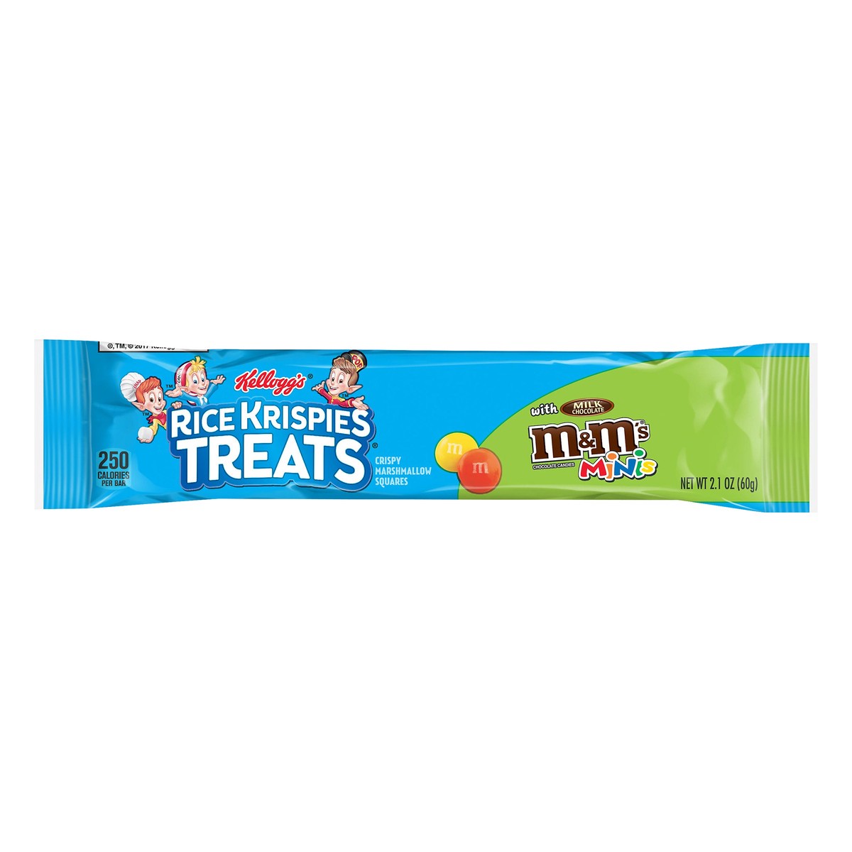 slide 3 of 7, Rice Krispies Treats Kellogg's Rice Krispies Treats Marshmallow Snack Bar, M&M's Minis, 2.1 oz, 2.1 oz