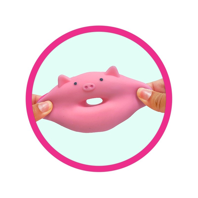 slide 3 of 3, Ja-Ru Assorted Ja-Ru Smooshums Sqweezy Donut Toy, 5 in x 7 in x 2 in